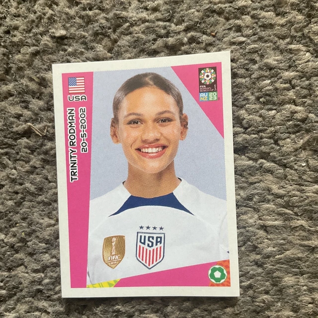 PANINI FIFA WOMEN’S World Cup 2023 Trinity Rodman No 322 Mint £1.30