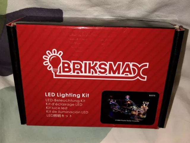 Briksmax Kit Illuminazione Led 31084 Montagne Russe Pirate Bx275 Nuovo Con Scatola