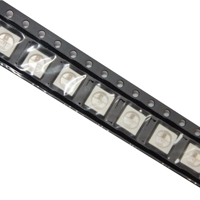 16.4ft WS2812B LED Strip - 150 LEDs Individually Addressable RGB, 5V, Non-Waterproof - View #3