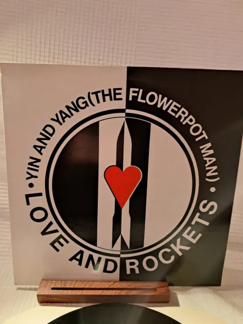 Love And Rockets - Yin & Yang (The Flowerpot Man). 12" Black Vinyl Record. A1 B1