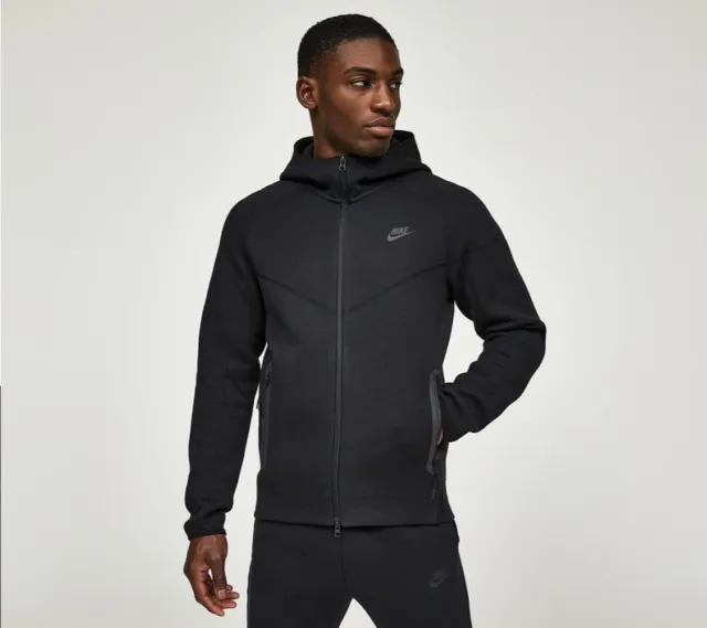 Black Nike Tech Fleece Tracksuit Small FOR SALE! - PicClick UK