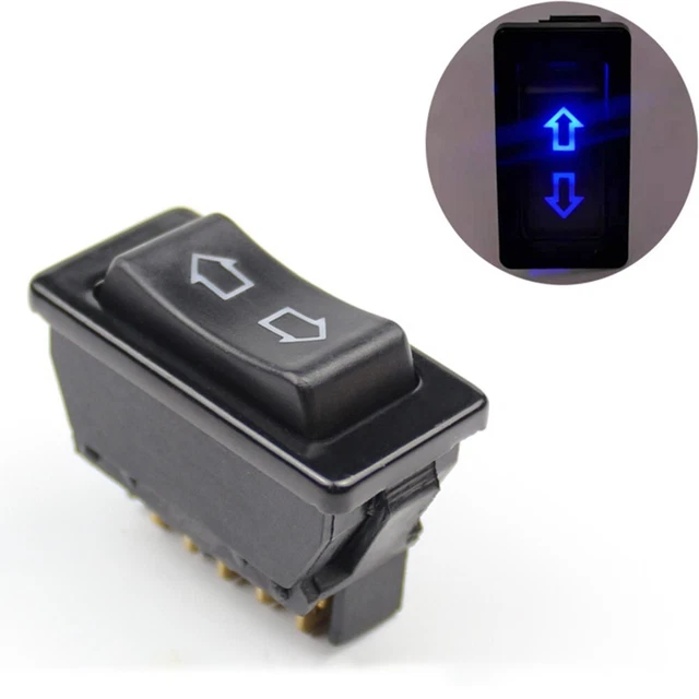 Ev Rocker Switch DURABLE 2X UNIVERSAL Electric Rocker Switch Easy Installation for Car ...
