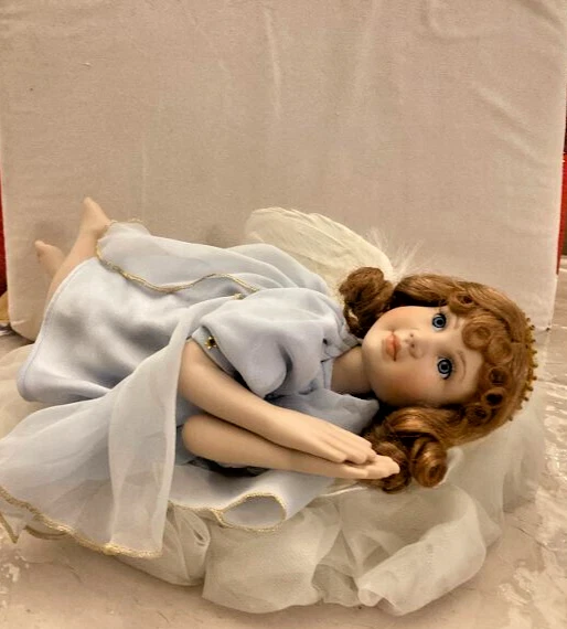 Poupée D'artiste MARA En Porcelaine (biscuit) Par Gaby Scholtz - Édition Limitée 40 Cm