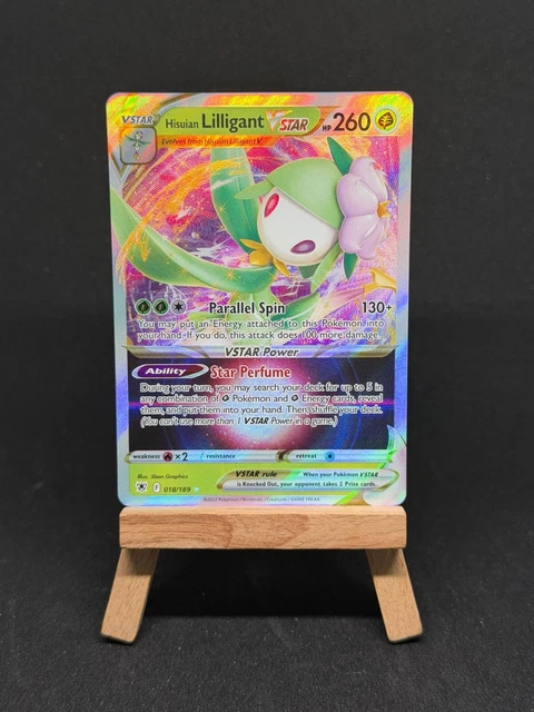 HISUIAN LILLIGANT VSTAR 018/189 Holo Astral Radiance Pokemon NM/M $3.99 -  PicClick AU