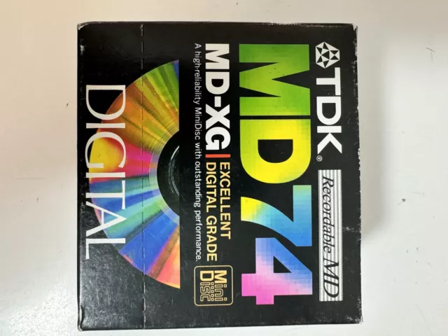 Minidisc / MD - TDK MD-XG 74 Mn ( X5 En Pack )