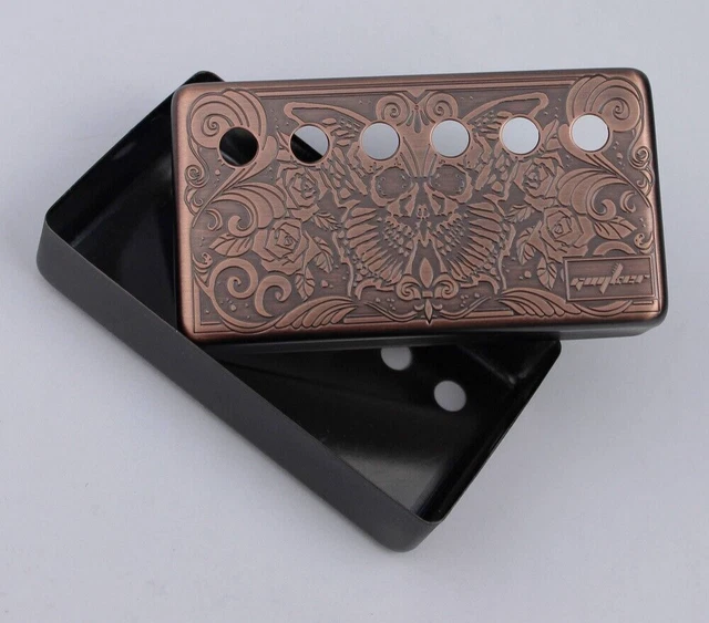 Bronze Guitar Humbucker Pickup Covers Fit Burny,Peavey,Ibanez,Epiphone,PRS,ESP