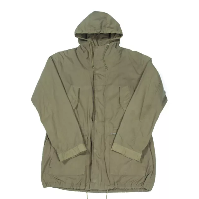 Carhartt Battle Manteau Parka Grand Vêtements de Travail Capuche Veste Vintage