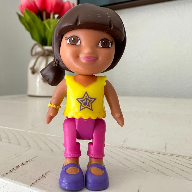 FIGURINE NICK JR Dora The Explorer Waving Jouet Caoutchouc Viacom