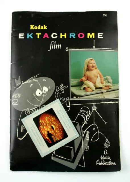 Guide to Kodak Ektachrome Film 1955 Genuine Original