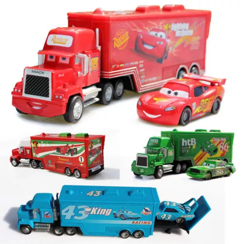 Disney Pixar Car Lightening McQueen Chick Hicks The King Francesco Truck Car Toy