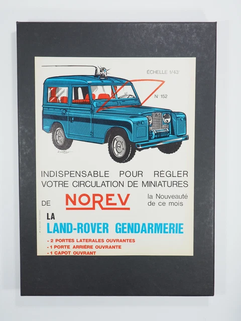NOREV 1/43 AFFICHE REVENDEUR CITROËN SM