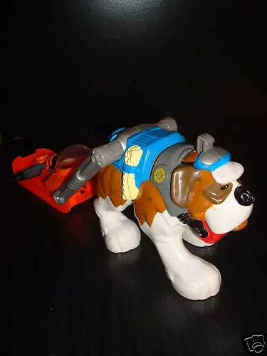 Rescue Heroes Wind Chill St. Bernard Dog with Sled GUC