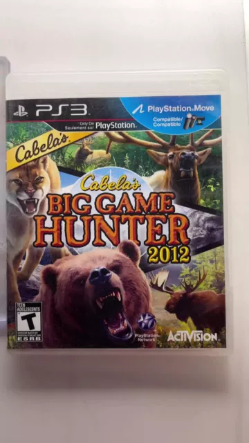 Cabela's Big Game Hunter 2012 (Sony PlayStation 3, 2011) - CIB