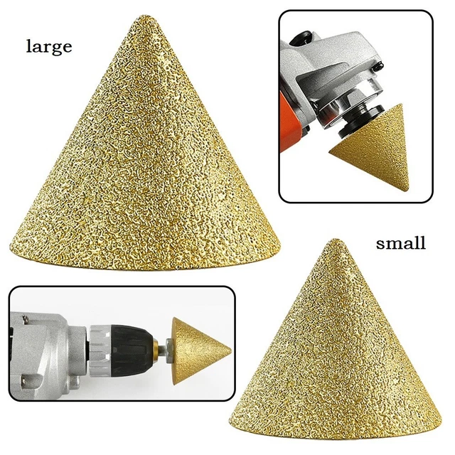 Ottieni una finitura impeccabile con punte contalavello smussato diamante filo M10