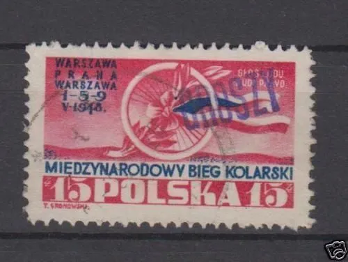 Poland 1950 Groszy Ovpt On Scott 419 Michel 592 Vfu