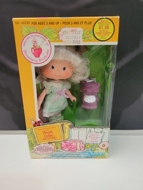 Poupée Kenner Angel Cake (Strawberry Shortcake) - Vintage Avec Accessoires