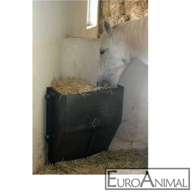 Heuraufe Für Tiere 56x33x59cm - Freistehender Futtertrog Mit Gitter Für Schafe & Ziegen | Bis 30kg Tragkraft