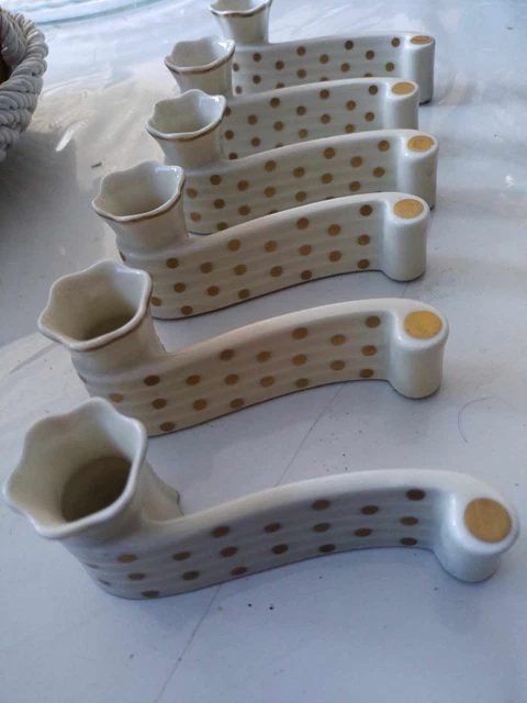 Porte-couteaux Ancien En Porcelaine De Limoges – Signé Letourneur – Blanc