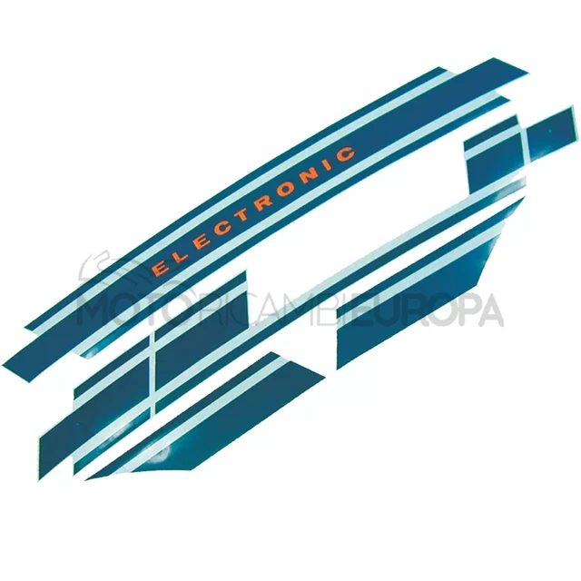 COPPIA DI TARGHETTE PIAGGIO PER SERBATOIO PIAGGIO CIAO PX P PXV PV SC SI BRAVO - Foto 7