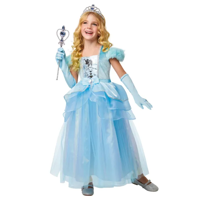Costume Carnevale Disney Princess - Belle Classic, Taglia M (7-8 anni) -  Disguise - Idee regalo