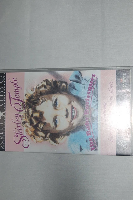 Shirley Temple  The Baby Burlesques  VHS Tapes  1932