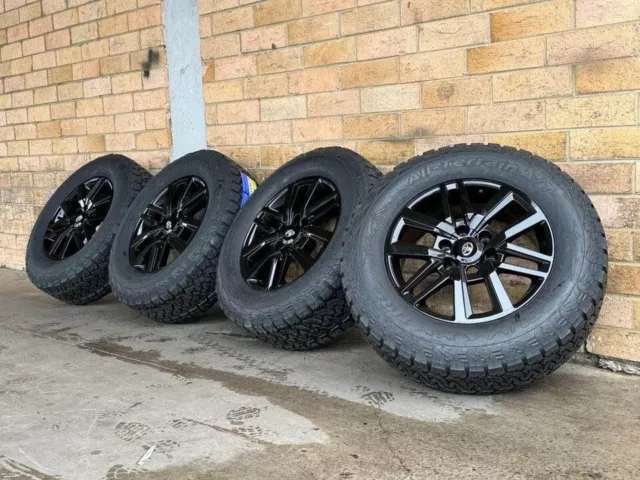 4x Brand New Hilux 18” Sr5 wheels and New AT TYRES FITS PRADO FORTUNER