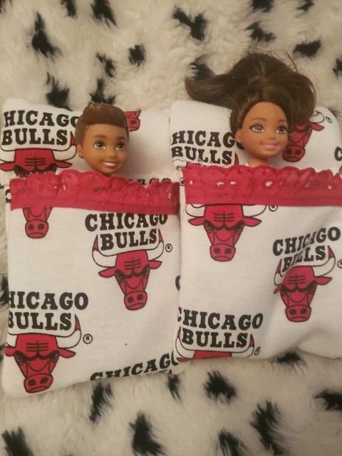 Chicago Bulls Chelsea/Todd Doll Sleeping Bag. I Have Most Teams. Please Ask