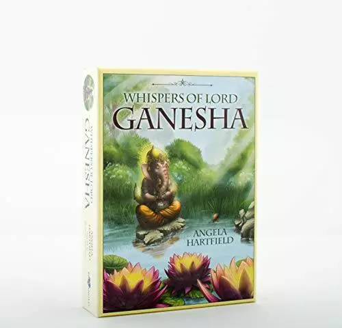 Whispers of Lord Ganesha: Oracle Cards - Paperback By Angela Hartfield - GOOD