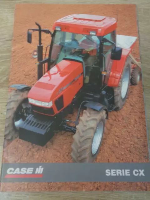 Tracteur - Brochure - Catalogue - Prospectus - Case - Serie Cx