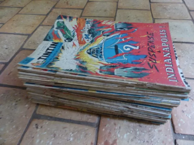 lot de 45 journal de TINTIN (français) entre le 846 et 898 2