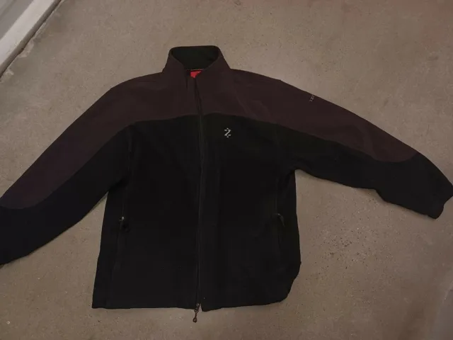 IZOD PFX PERFORM X Men’s Black Fleece Jacket Size XLARGE Full Zip Warm ...
