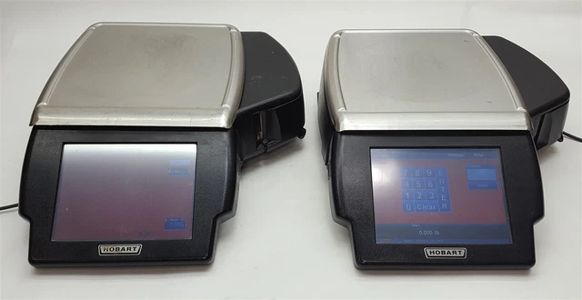 Hobart HLX 29346-JR Grocery Deli Scale Printer Unlocked Supervisor Parts Lot 2