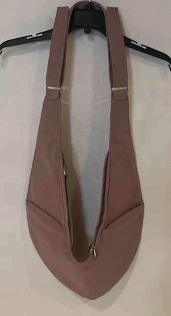 SASH. Crossbody Bag In A Marvelous Mauve/Pink. Faux Leather. New Without Tags.