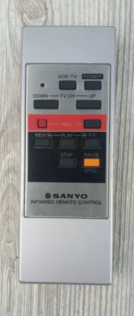 Sanyo Infrared Remote Control Made In Japan Tested