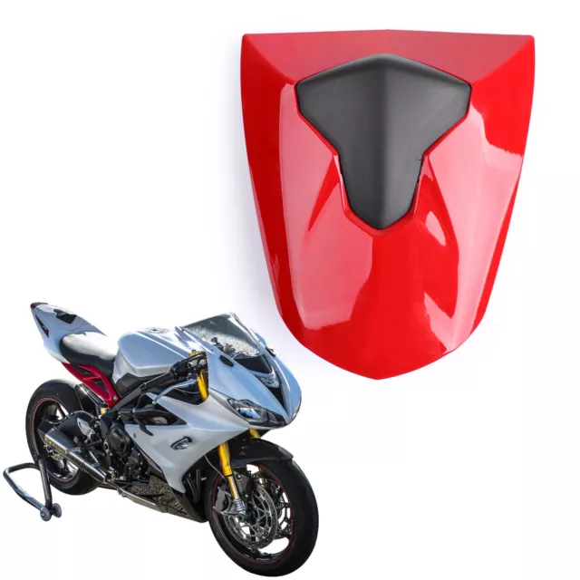 ABS Rear Passenger Seat Cover Cowl For Daytona 675 and 675R 2013-2018 Red E3