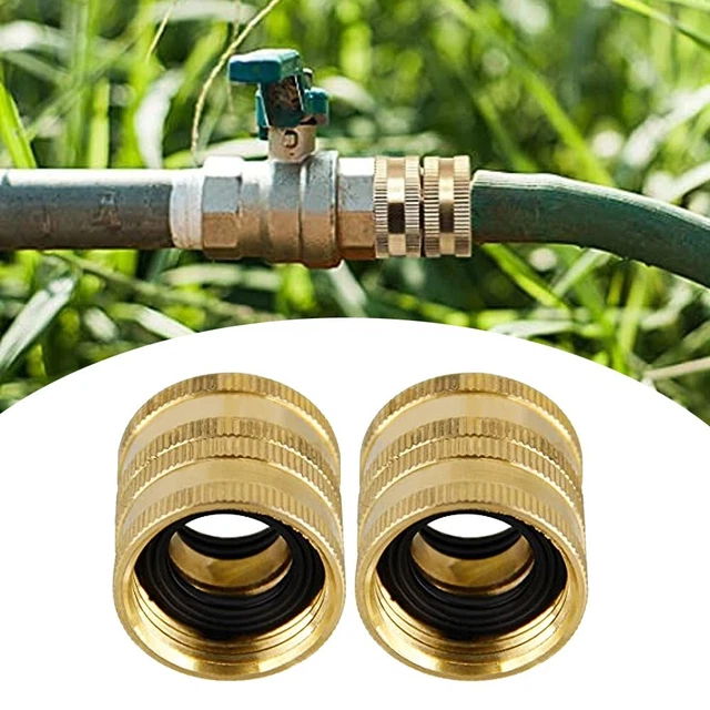 Lot De 6 Raccords De Tuyau 1/2" - Robustes - Pour Outils De Jardin Agriculture Pelouse Systeme Irrigation De Jardin 98457644