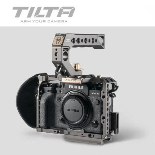 Plataforma de jaula para cámara Tilta DSLR TA-T04-C-G para mango de cámara FUJIFILM XT3 XT4