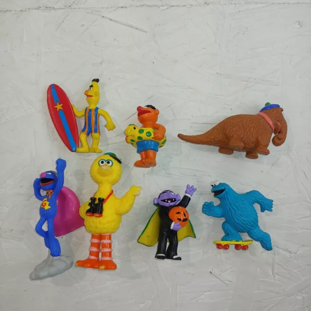 VTG applause Muppets Sesame Street PVC plastic toy assorted 11 lot McDonald's 3