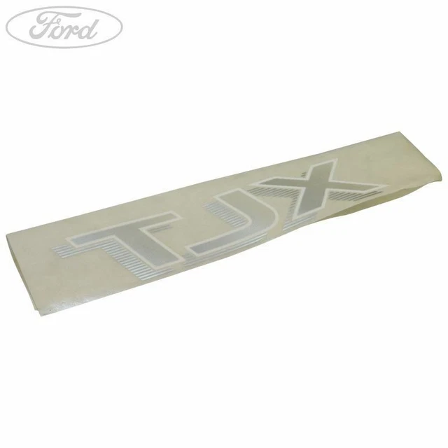 Ford Ranger Rear Number Plate GENUINE FORD RANGER Rear XLT Name Plate Badge Decal White 2002-2007 ...