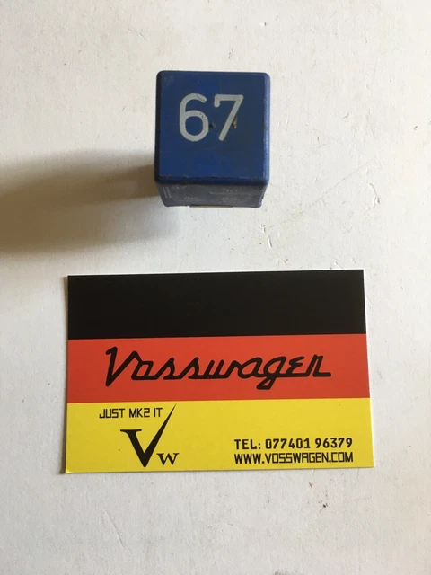 VW GOLF GTI Mk2 Mk3 Jetta Scirocco Corrado 67 Fuel Pump Module Relay ...