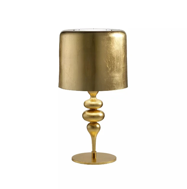 Lampe De Chevet En Cristal Classique Leo-Parigi, Couleur Or, Moderne Avec Ampoule E27