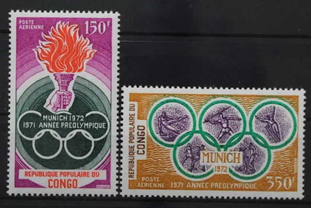 Kongo-Brazzaville, MiNr. 312-313, postfrisch - 654975