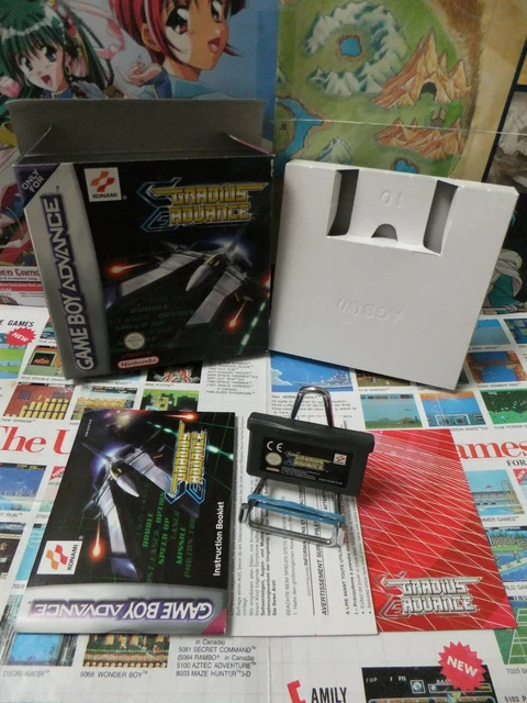GAME BOY ADVANCE GBA:Gradius Advance [TOP KONAMI & 1ERE EDITION] Fr EUR ...