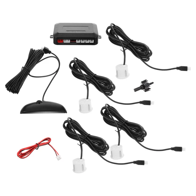 PARKING SENSOR KIT Rear Bumper Assistance System Visible Liquid Crystal ...