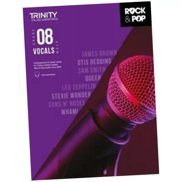 Trinity College London Rock & Pop 2018 Vocals Grade 8 -  (2017, Sheet music) NEW