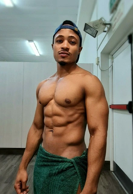 Tirage Photo Modèle Homme Musclé - Sans Chemise - Format Art - Neuf 2025