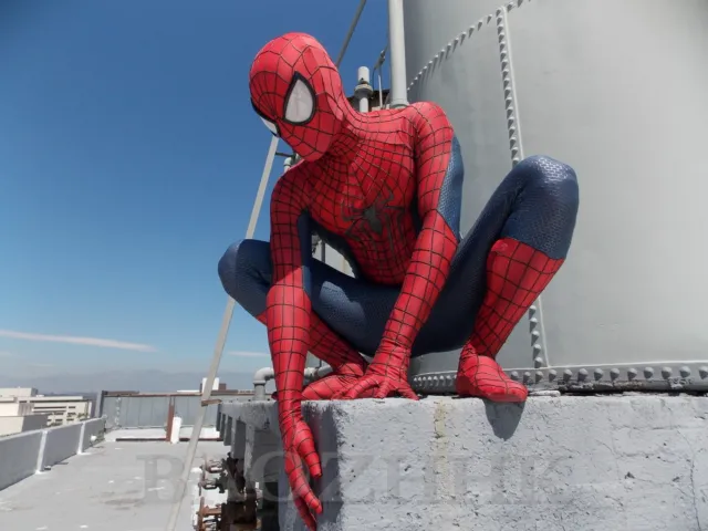 The Amazing Spiderman TASM 2 Jumpsuit Spider-man Cosplay Prop Costume Adult/Kids