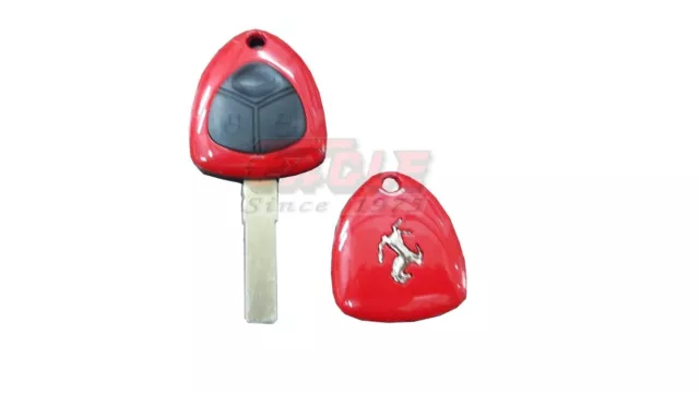 FERRARI Remote Key Shell Empty Casing (458 488 599 Italia 612 FF California)