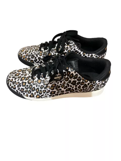 Reebok Classic Princess Leopard Print Sneakers Shoes Womens Size 8.5