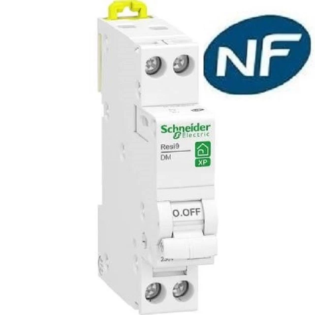 A9f74420 - Disjoncteur 4 pôles 20A courbe C - 4 modules - 6ka